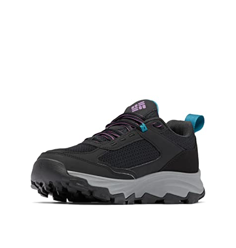 Columbia Hatana Max Outdry WP wasserdichte Wanderschuhe für Damen, Schwarz (Black x Dark Lavender), 39 EU von Columbia