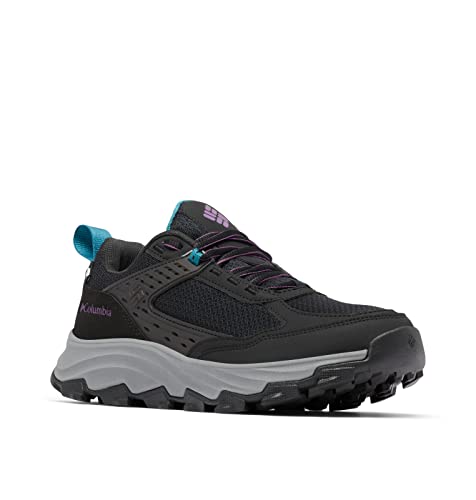 Columbia Hatana Max Outdry WP wasserdichte Wanderschuhe für Damen, Schwarz (Black x Dark Lavender), 42 EU von Columbia