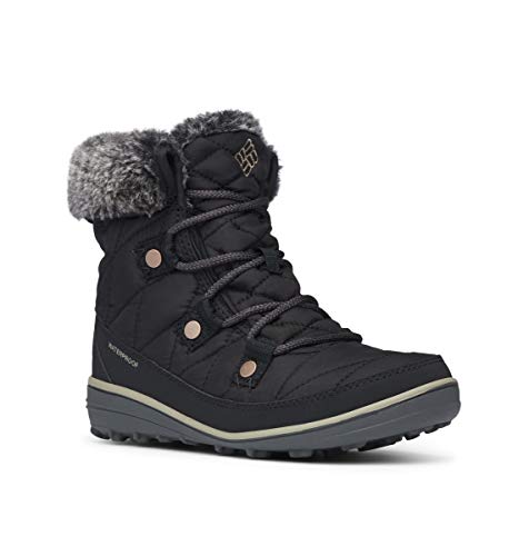 Columbia Heavenly Shorty Omni-heat, Damen Trekking- & Wanderstiefel, Schwarz (Black, Kettle 010), 36 EU von Columbia