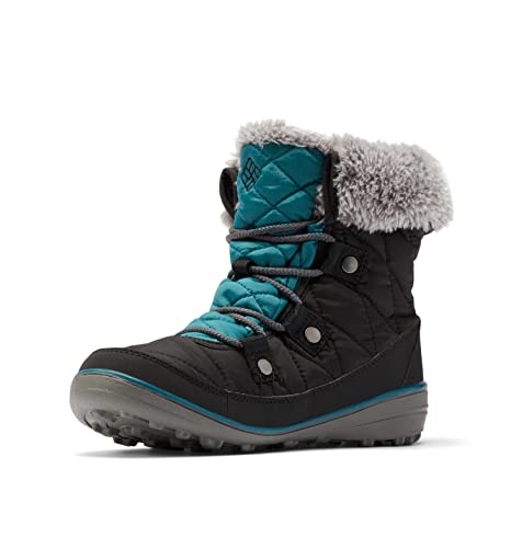 Columbia Damen Heavenly Shorty Omni-Heat Schneestiefel, Schwarz/Deep Water, 40 EU von Columbia