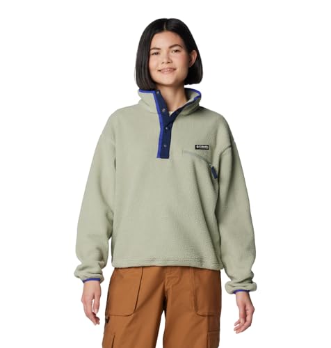 Columbia Damen Helvetia II Cropped Half Snap Fleece, Safari, XXL von Columbia