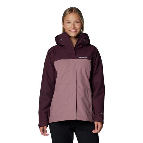 Columbia Damen Hikebound 2 Interchange Jacke 3-in-1-Wintermantel, Moonvista/Feige, L von Columbia