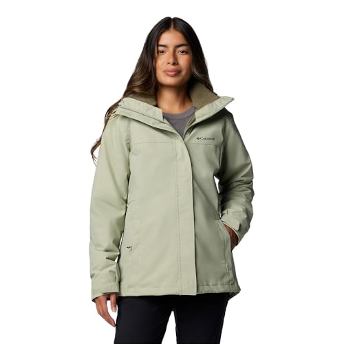 Columbia Damen Hikebound 2 Interchange Jacke 3-in-1-Wintermantel, Safari, S von Columbia