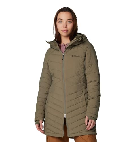 Columbia Damen Joy Peak II Mid Jacke, Stone Green, X-Small von Columbia
