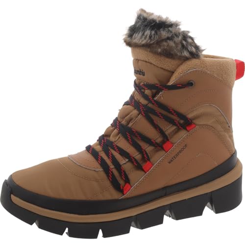 Columbia Damen Keetley Shorty Schneestiefel, Elk/Schwarz, 38 EU von Columbia