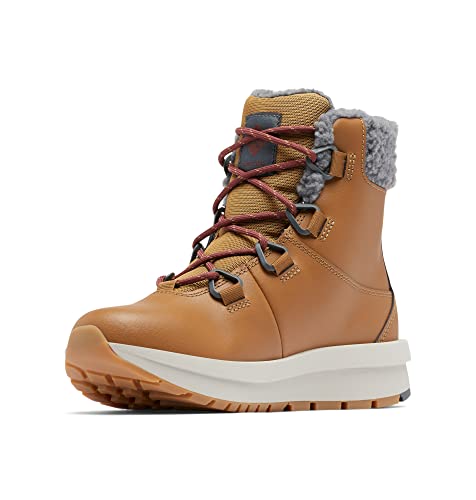 Columbia Moritza Boot Winterstiefel für Damen, Braun (Elk x Crabtree), 43 EU von Columbia