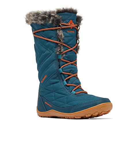 Columbia Damen Minx Mid III Schneestiefel, Night Wave/River Blue, 40.5 EU von Columbia