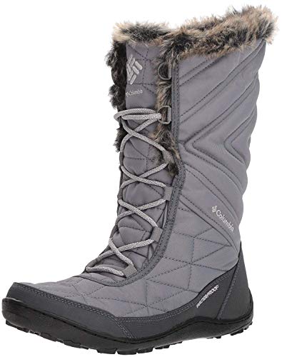 Columbia Damen Minx Mid III Schneestiefel, Ti Grey Steel/Grey Ice, 41.5 EU von Columbia