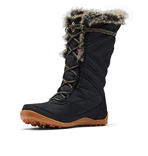 Columbia Minx Mid III wasserdichte Schneestiefel für Damen, Schwarz (Black x Khaki II), 40 EU von Columbia