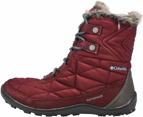 Columbia Damen Minx Shorty III Schneestiefel, Epic Plum River Blue, 36 EU von Columbia