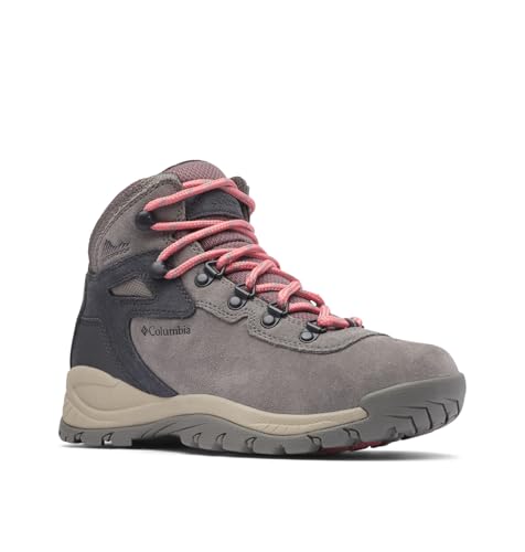 Columbia Newton Ridge Plus WP Amped wasserdichte Wanderstiefel für Damen, Schwarz (Stratus x Canyon Rose), 36.5 EU von Columbia