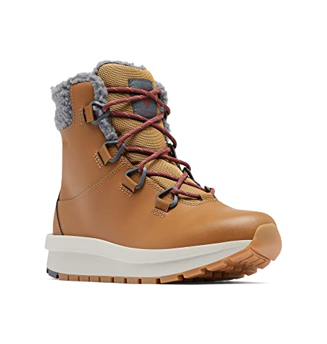 Columbia Moritza Boot Winterstiefel für Damen, Braun (Elk x Crabtree), 38 EU von Columbia