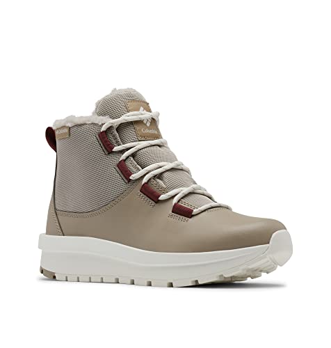 Columbia Moritza Shorty Winterstiefel für Damen, Braun (Canvas Tan x Crabtree), 38.5 EU von Columbia