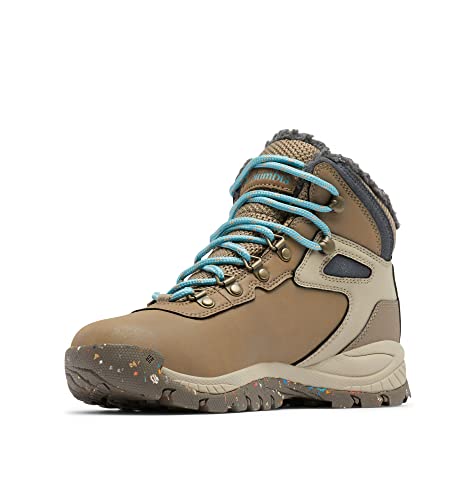 Columbia Newton Ridge Plus Omni-Heat Winterstiefel für Damen, Braun (Wet Sand x Sea Wave), 39 EU von Columbia