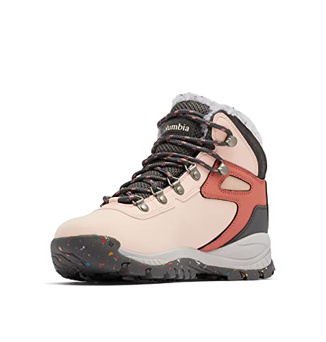 Columbia Newton Ridge Plus Omni-Heat Winterstiefel für Damen, Orange (Peach Blossom x Dark Grey), 36.5 EU von Columbia