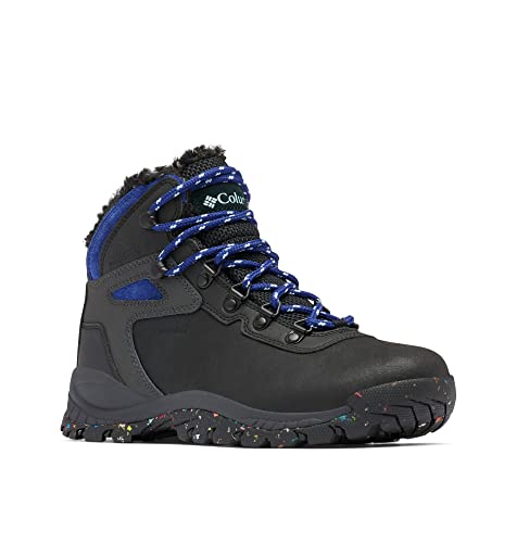 Columbia Newton Ridge Plus Omni-Heat Winterstiefel für Damen, Schwarz (Black x Dark Sapphire), 38 EU von Columbia