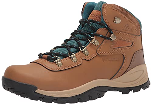 Columbia Damen Newton Ridge Plus Wanderschuh, Elch, Flussblau, 42 EU von Columbia