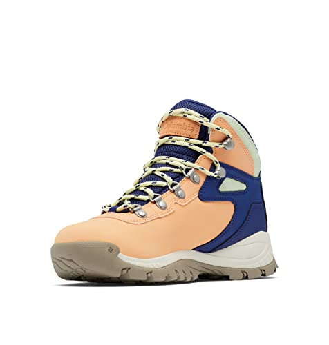 Columbia Damen Newton Ridge Plus Wanderschuh, Pfirsich, dunkler Saphir, 41 EU von Columbia