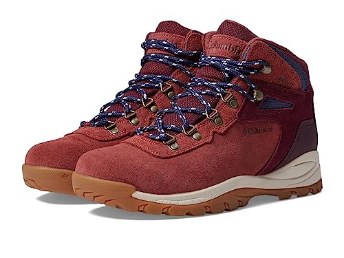 Columbia Damen Newton Ridge Plus Wasserdicht Amped Wanderschuh, Rote Beete, Deep Madeira, 40.5 EU von Columbia