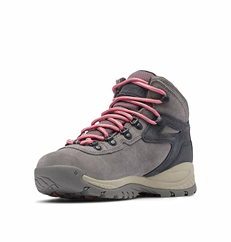 Columbia Newton Ridge Plus WP Amped wasserdichte Wanderstiefel für Damen, Schwarz (Stratus x Canyon Rose), 40 EU von Columbia