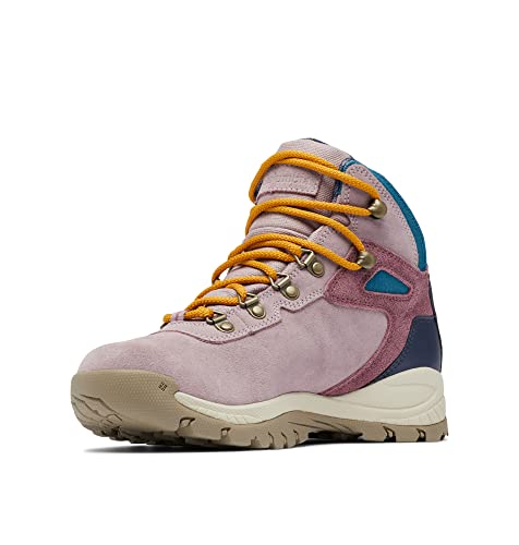 Columbia Newton Ridge Plus Waterproof Amped Desert Night wasserdichte Trekking Und Wanderstiefel für Damen, Lila (Sparrow x Nocturnal), 36 EU von Columbia