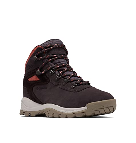 Columbia Newton Ridge Plus WP Amped wasserdichte Wanderstiefel für Damen, Braun (Timber x Cinder), 37 EU von Columbia