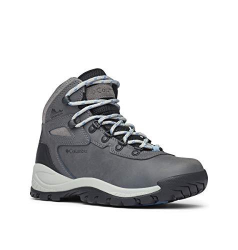 Columbia Newton Ridge Plus Wanderstiefel für Damen, Grau (Quarry x Cool Wave), 37.5 EU von Columbia