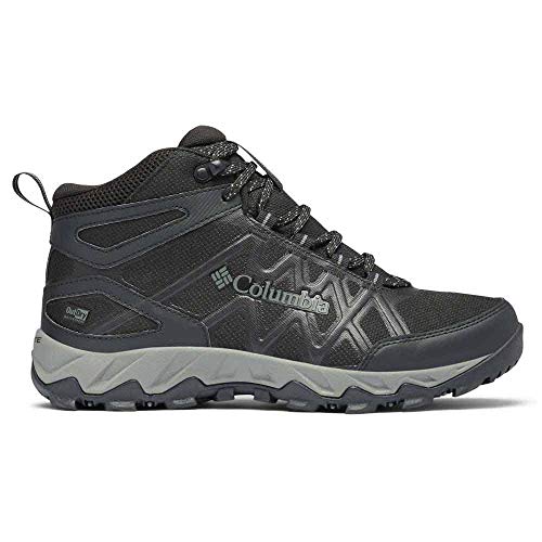 Columbia Peakfreak X2 Mid Outdry Damen knöchelhohe Wanderstiefel, Schwarz (Black/Titanium II), 37 EU von Columbia