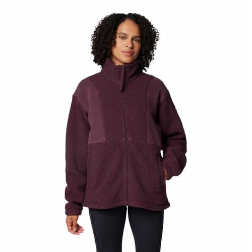 Columbia Damen Panorama Full Zip 2 Sherpa-Fleece mit durchgehendem Reißverschluss, Moonvista, L von Columbia