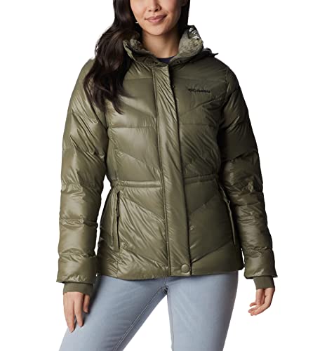 Columbia Damen Peak to Park II Isolierte Kapuzenjacke, Steingrünes Rotguss, Medium von Columbia
