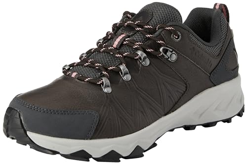 Columbia Peakfreak 2 Outdry Leather Damen Niedrige Trekking- und Wanderschuhe, Ti Grey Steel Salmon Rose, 36 EU Columbia Peakfreak 2 Outdry Leather Damen Niedrige Trekking- und Wanderschuhe, Ti Grey Steel Salmon Rose, 36 EU von Columbia