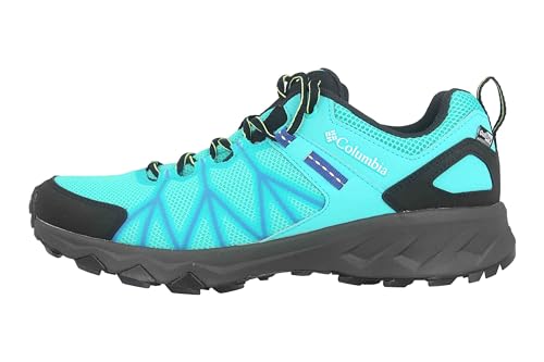 Columbia Peakfreak II Outdry WP wasserdichte Wanderschuhe für Damen, Blau (Bright Aqua x Tippet), 37 EU von Columbia