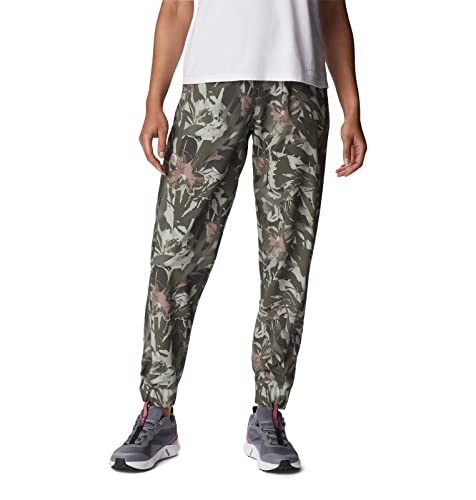 Columbia Damen Pleasant Creek Jogger Wanderhose, Steingrün/Blumenzucht, Large von Columbia