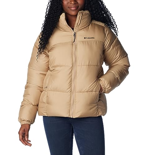 Columbia Damen Puffect Jacket Baby Jacke, Beige, Medium von Columbia