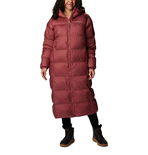 Columbia Damen Puffect Lange Jacke, Rot-Beetroot, X-Small von Columbia