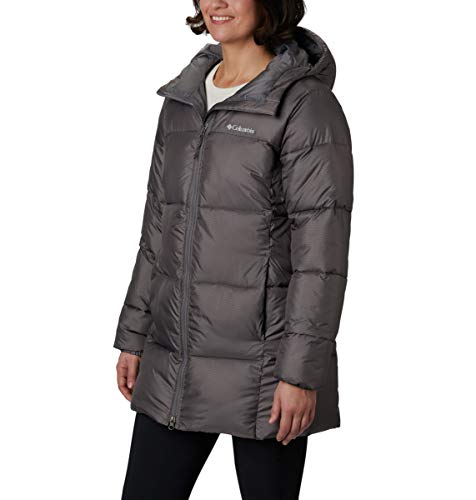 Columbia Damen Puffect Mid Kapuzenjacke Isolierte Jacke, City Grau, Small von Columbia