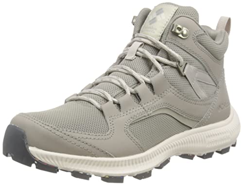 Columbia Re-Peak Mid Trekking Und Wanderstiefel für Damen, Schwarz (Kettle x Light Sand), 38.5 EU von Columbia