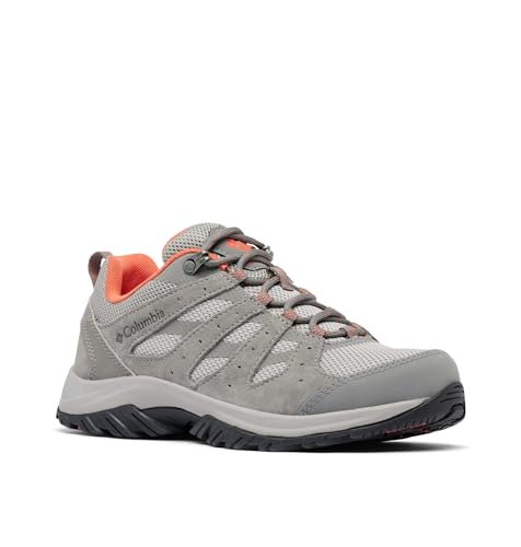 Columbia Redmond 3 Trekking Und Wanderschuhe für Damen, Grau (Ti Titanium x Red Canyon), 36 EU von Columbia