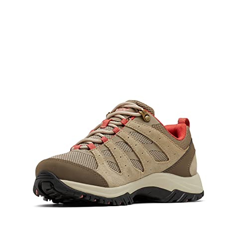 Columbia Redmond 3 Trekking Und Wanderschuhe für Damen, Braun (Pebble x Scorched Coral), 37.5 EU von Columbia