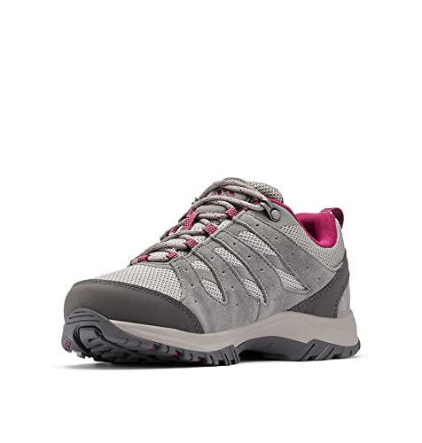 Columbia Redmond III WP wasserdichte Wanderschuhe für Damen, Grau (Ti Titanium x Red Onion), 38 EU von Columbia