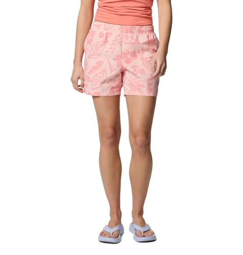 Columbia Damen Sandy River Printed Iii Wander-Shorts, Rosa Sand, Pastellfarben, XL x 5L Columbia Damen Sandy River Printed Iii Wander-Shorts, Rosa Sand, Pastellfarben, XL x 5L von Columbia