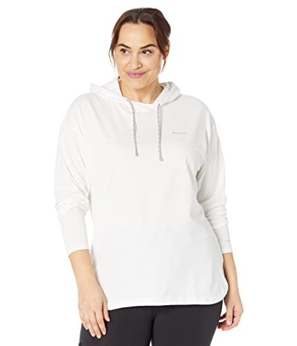 Columbia Damen Sun Trek Hooded Pullover Sweater, Weiß, XX-Large von Columbia