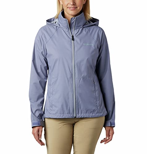 Columbia Damen Switchback III Jacket, Waterproof & Breathable, Packable Regenjacke, New Moon, 3X von Columbia