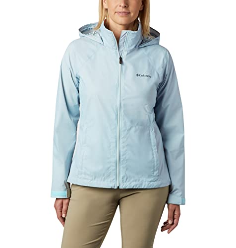 Columbia Damen Switchback Iii Jacke Regenjacke, Frühlingsblau, XXX-Large von Columbia