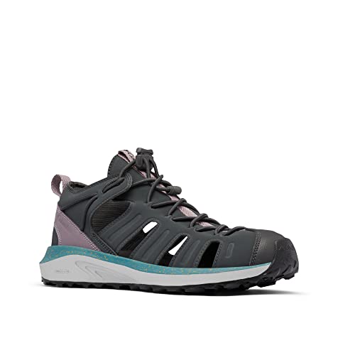 Columbia Trailstorm H20 wasserdichte Trekkingsandalen für Damen, Grau (Dark Grey x Deep Wisteria), 42 EU von Columbia