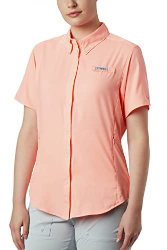 Columbia Damen Tamiami Ii Short Sleeve athletisch, Shirts, Tiki Pink, Medium von Columbia