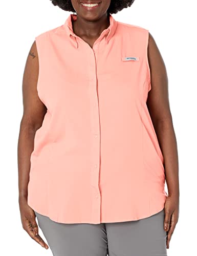 Columbia Damen Tamiami Women's Sleeveless athletisch, Shirts, Tiki Pink, Large von Columbia