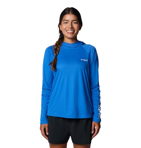 Columbia Damen Tidal Light Ii Hoodie Kapuzenpullover, Lebhaftes Blau, L von Columbia