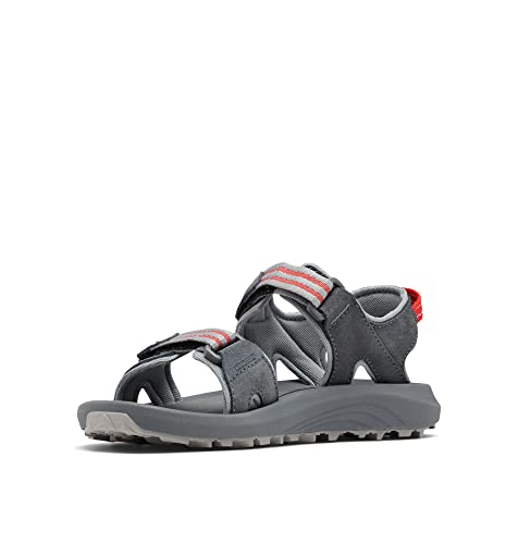 Columbia Trailstorm Hiker 2 Strap Trekkingsandalen für Damen, Grau (Graphite x Red Hibiscus), 39 EU von Columbia