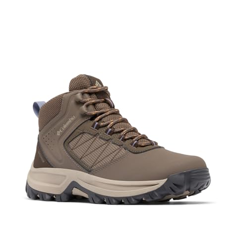 Columbia Damen Transverse Hike Waterproof Boot, Mud/New Moon, 8.5 Wide von Columbia